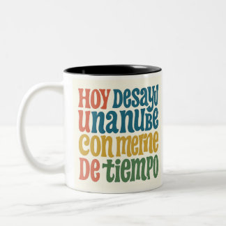 Taza bicolor Desayuno surrealista Zweifarbige Tasse