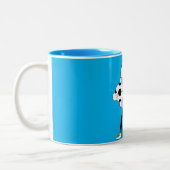 Taza Bicolor flork Zweifarbige Tasse (Links)
