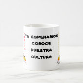 TAZA BLANCA DE DESAYUNO CON UN LINDO TEXTO KAFFEETASSE (Mittel)