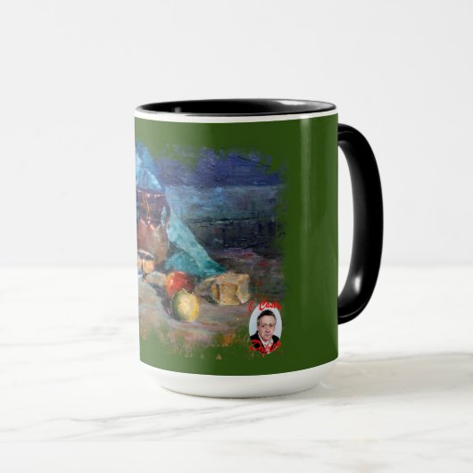 Taza Bodegón a espátula Tasse (VorderseiteRechts)