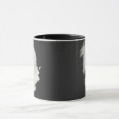 TAZA CABALLO BLANCO CON FONDO NEGRO TASSE (Zentrum)