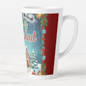 Taza Café Latte de Navidad – Feliz Navidad con Cas Milchtasse (Rechts)