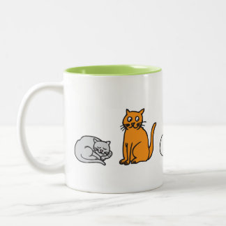 Taza CATS Zweifarbige Tasse