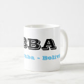 Taza CBBA Cochabamba Bolivia Kaffeetasse (VorderseiteRechts)