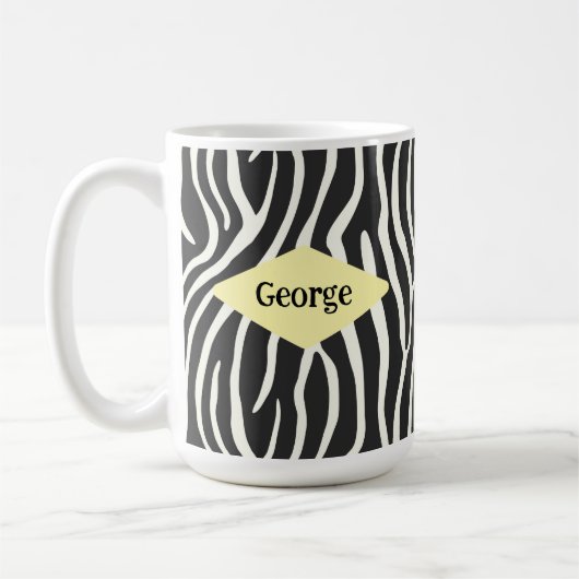 Taza Cebra Kaffeetasse (Links)