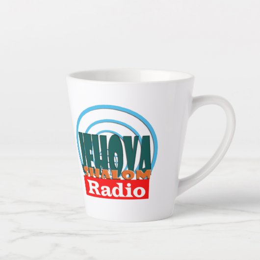 Taza chica Café Radio Jehova Shalom México Milchtasse (Rechts)