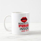 Taza clásica Beautiful Woman Kaffeetasse (Links)