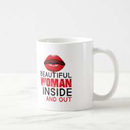 Taza clásica Beautiful Woman Kaffeetasse