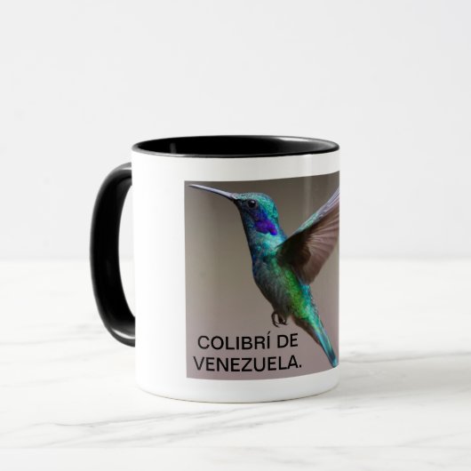TAZA COLIBRÍ DE VENEZUELA. TASSE (Vorderseite Links)