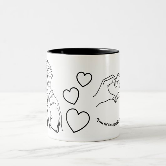 Taza combo,15 oz,cafe zweifarbige tasse (Mittel)