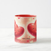 Taza Combo con Diseño de Corazones “My Love” | Reg Tasse (Zentrum)
