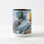 Taza Comics Zweifarbige Tasse (Mittel)