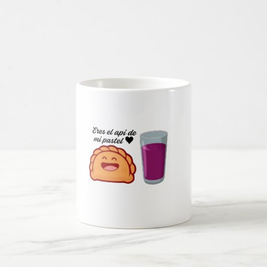 Taza con api y pastel kaffeetasse (Mittel)