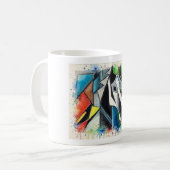 Taza con Arte Adstrato Kaffeetasse (Vorderseite Links)