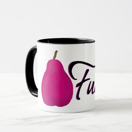 Taza con el logo de Fuatuo. Tasse (Vorderseite Links)