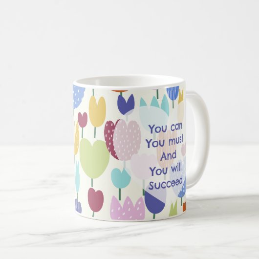 Taza con flores kaffeetasse (VorderseiteRechts)
