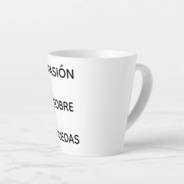Taza con frase del mundo del motor  milchtasse