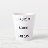 Taza con frase del mundo del motor milchtasse (Vorderseite)