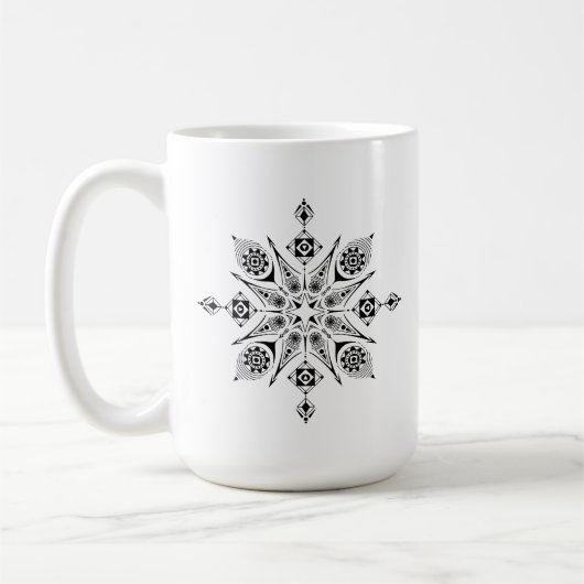 Taza con mandala kaffeetasse (Links)