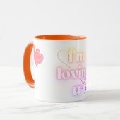 TAZA CON MESNAJE DE AMOR TASSE (Vorderseite Links)