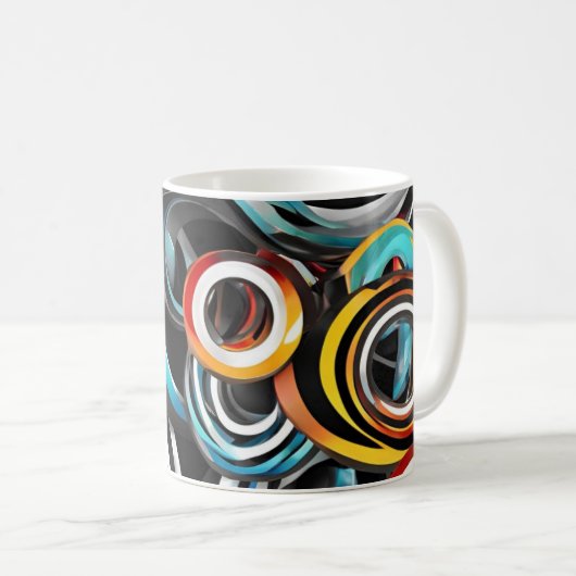 Taza con practico diseño. kaffeetasse (VorderseiteRechts)