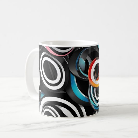 Taza con practico diseño. kaffeetasse (Vorderseite Links)