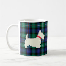 Taza con Scottish Terrier