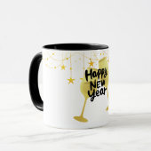 Taza de Año Nuevo: Celebra el Comienzo con Estilo Tasse (Vorderseite Links)