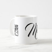 Taza De Café Abecedario Kaffeetasse (Vorderseite Links)