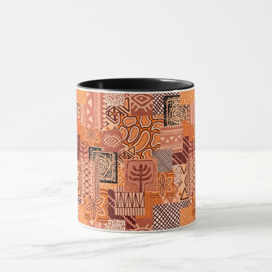 Taza de Cafe African Collage Tasse (Zentrum)
