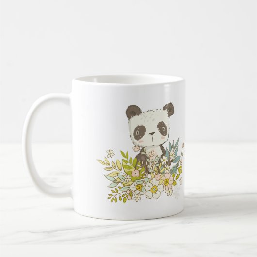 Taza de Café Baby Shower Panda Kaffeetasse (Links)