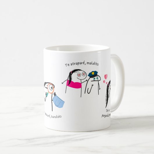 Taza de café "Bandido" Kaffeetasse (VorderseiteRechts)