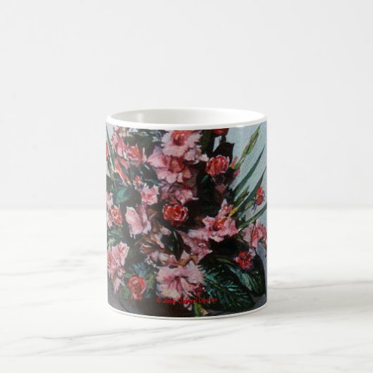 Taza De Café Bodegón de flores Kaffeetasse (Mittel)