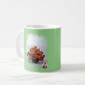 Taza de Café Bodegón de flores Kaffeetasse (Vorderseite Links)
