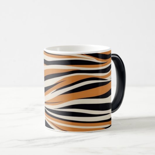 Taza de café clásica estilo de tigre verwandlungstasse (VorderseiteRechts)