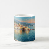 Taza De Café Coastal Village Kaffeetasse (Mittel)