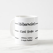 Taza de café cómica kaffeetasse (Vorderseite Links)