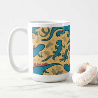  Taza de Café con Diseño de Lagartijas Kaffeetasse