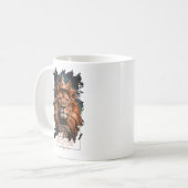 Taza de café con Diseño de León Kaffeetasse (Vorderseite Links)