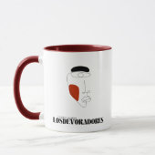 Taza de Café con frases inspiradoras, Edward Gorey Tasse (Links)
