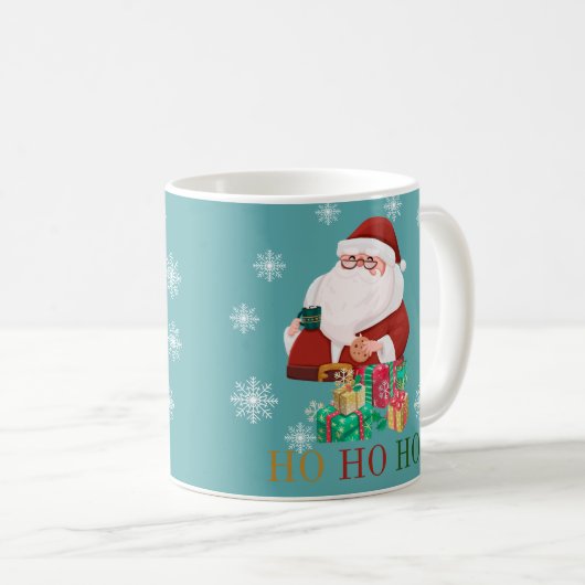 Taza de café de Navidad Kaffeetasse (VorderseiteRechts)