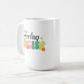 Taza de café divertida y colorida kaffeetasse (Vorderseite Links)