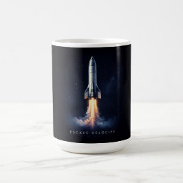 Taza De Café Escape Velocity Rocket Mug Kaffeetasse