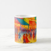 Taza de café fiesta playera en el centro kaffeetasse (Mittel)