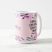 Taza de café frase en español proverbios 31 kaffeetasse (VorderseiteRechts)