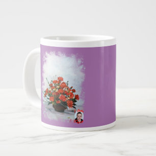 Taza de Café Gigante Bodegón de flores Jumbo-Tasse