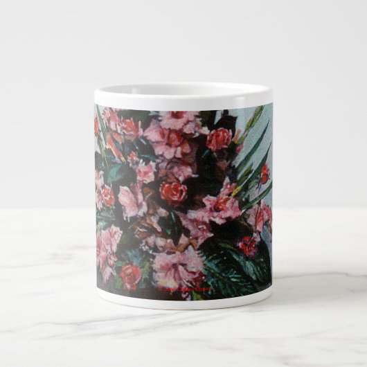 Taza De Café Gigante Bodegón de flores Jumbo-Tasse (Vorderseite)