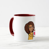 TAZA DE CAFE GOOD MORNING QUERIDXS TASSE (Vorderseite Links)