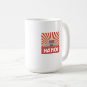Taza de Café Hanói Vietnam - Mausoleo de HoChiMinh Kaffeetasse (VorderseiteRechts)