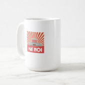 Taza de Café Hanói Vietnam - Mausoleo de HoChiMinh Kaffeetasse (Vorderseite Links)